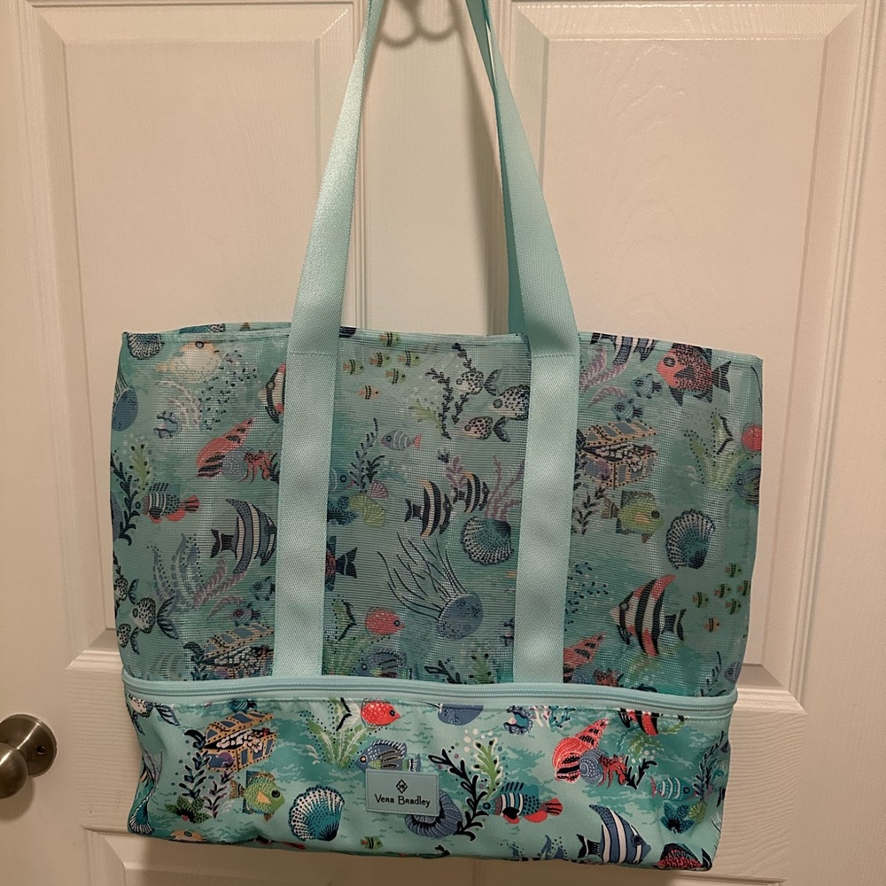 vera bradley dual compartment Tote Antilles Treasure